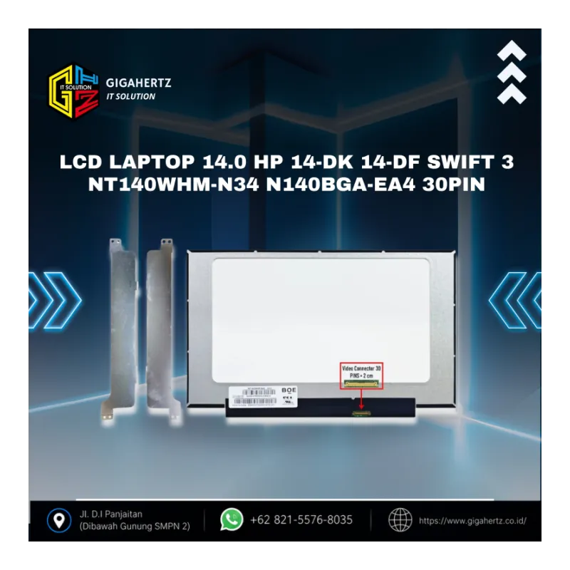 LCD Laptop 14.0 HP 14-DK 14-DF Swift 3 NT140WHM-N34 N140BGA-EA4 30Pin