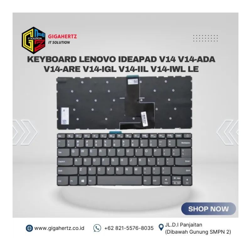 Keyboard Lenovo Ideapad V14 V14-ADA V14-ARE V14-IGL V14-IIL V14-IWL LE