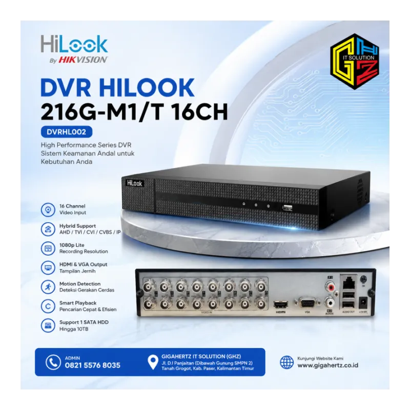 DVR HILOOK 216G-M1/T 16CH