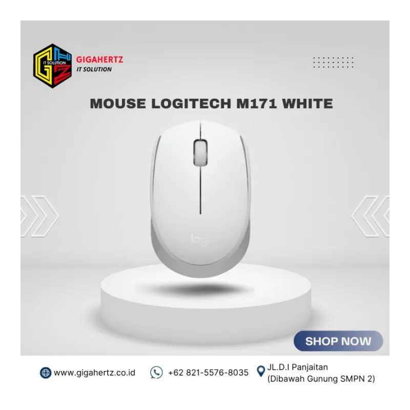 MOUSE LOGITECH M171 WHITE