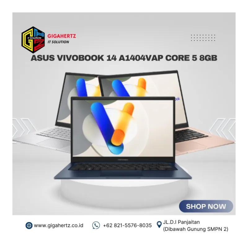 ASUS Vivobook 14 A1404VAP Core 5 8GB