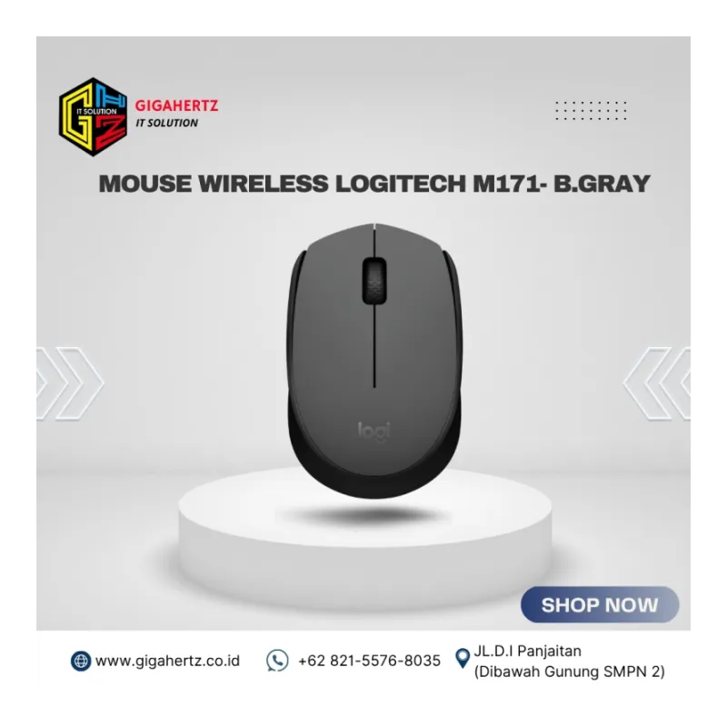 Mouse Wireless Logitech M171- B.Gray