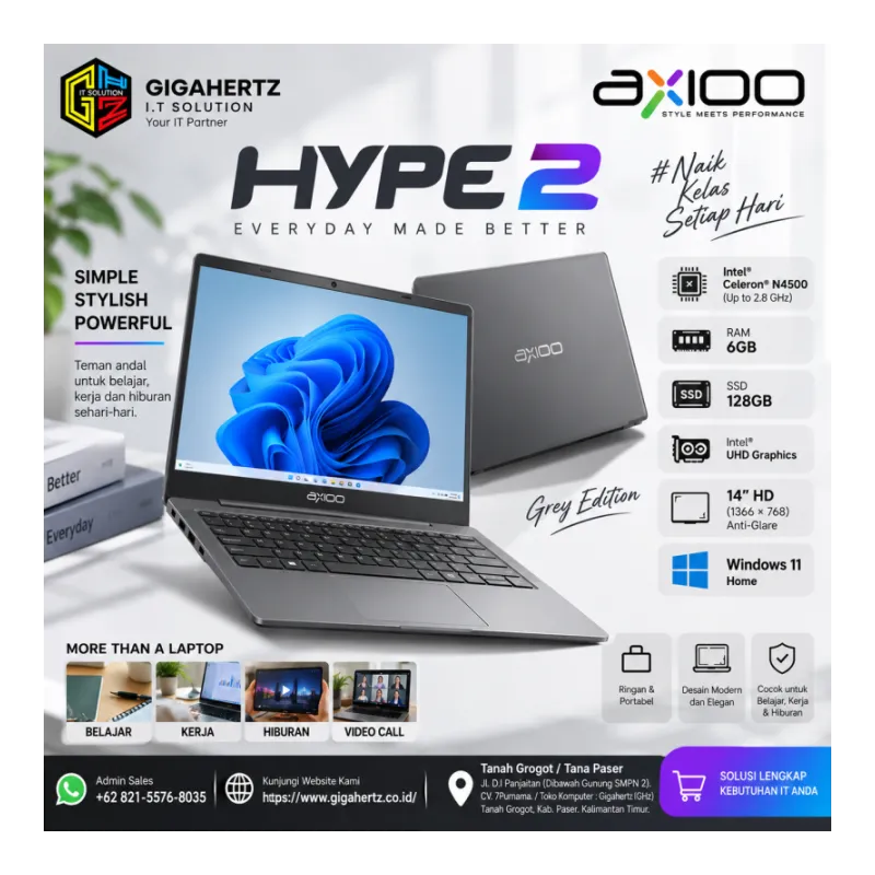 Axioo Hype 2 AXH2-D4N-061R1