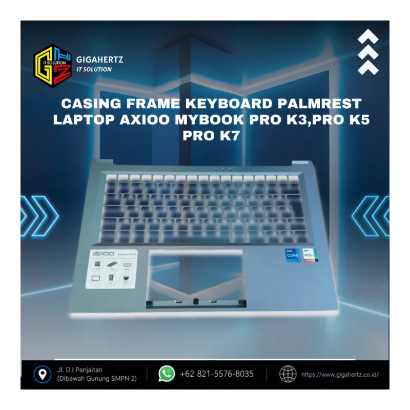 Casing Frame Keyboard Palmrest Laptop Axioo Mybook Pro K3,Pro K5 Pro K7