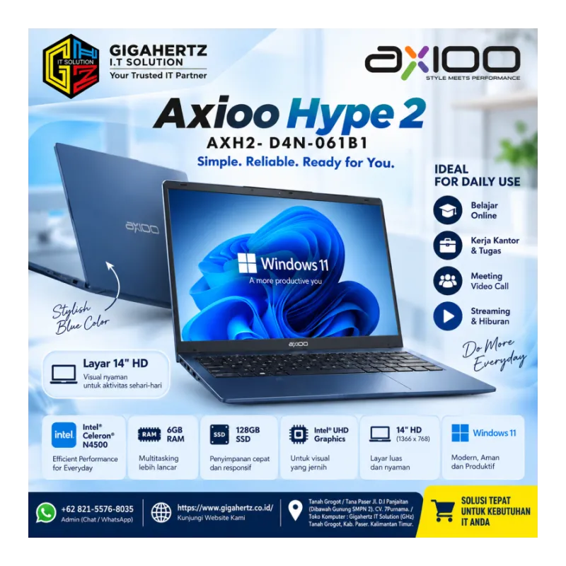Axioo Hype 2 AXH2-D4N-061B1