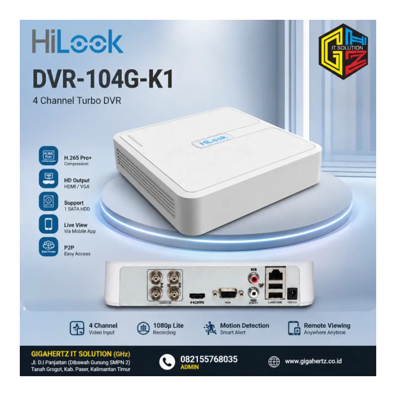 HiLook DVR-104G-K1
