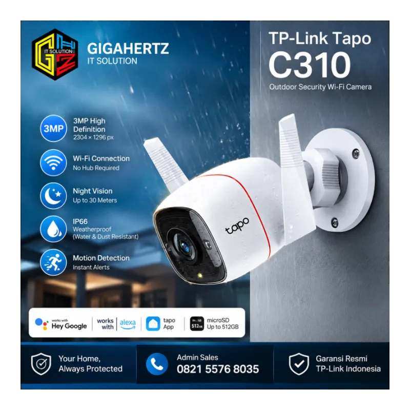 WIFI CAMERA TAPO TP-LINK CCTV C310
