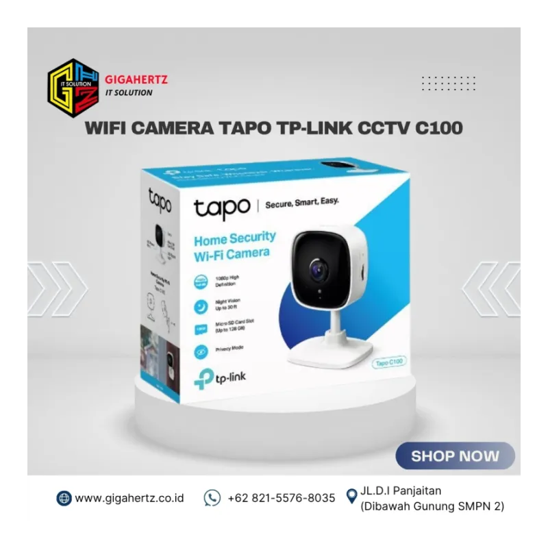 WIFI CAMERA TAPO TP-LINK CCTV C100