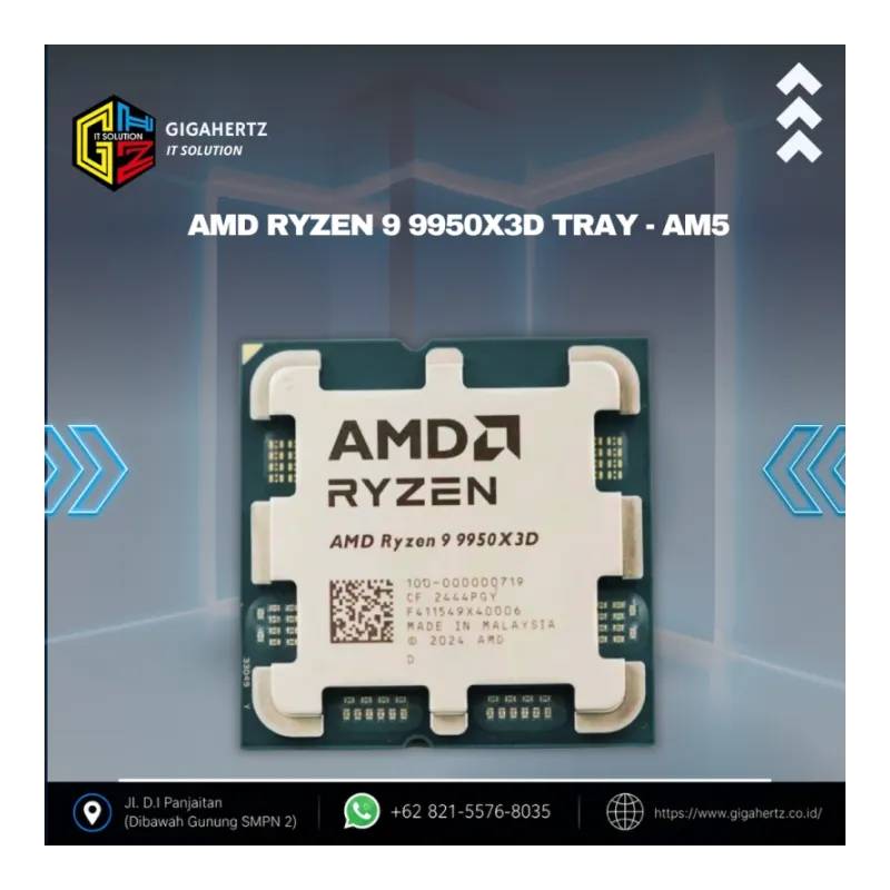 AMD Ryzen 9 9950X3D TRAY - AM5