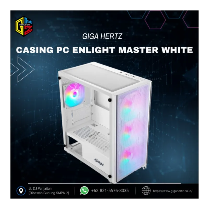 CASING PC ENLIGHT MASTER WHITE