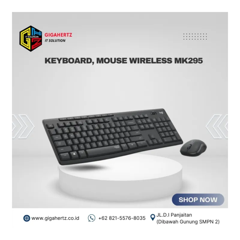 KEYBOARD, MOUSE WIRELESS MK295