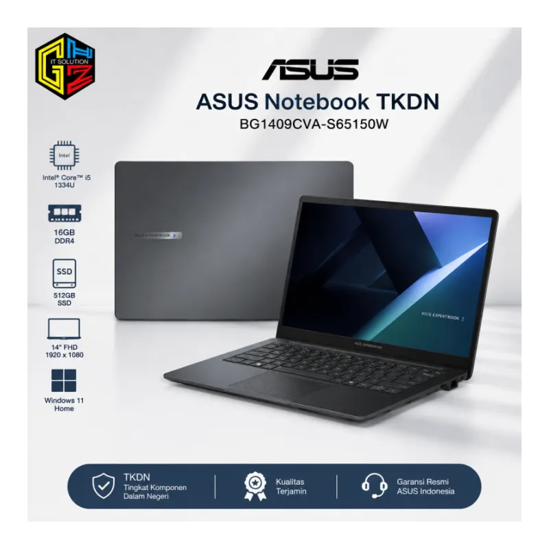 ASUS Notebook TKDN BG1409CVA i5 16GB 512GB