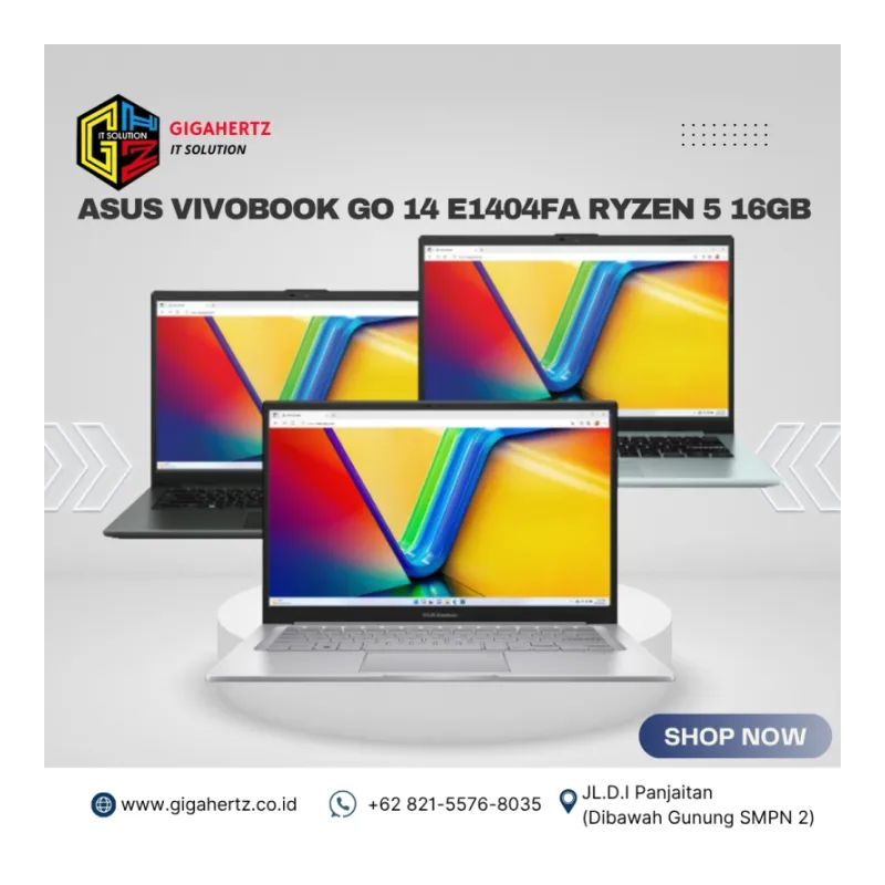 ASUS Vivobook Go 14 E1404FA Ryzen 5 16GB