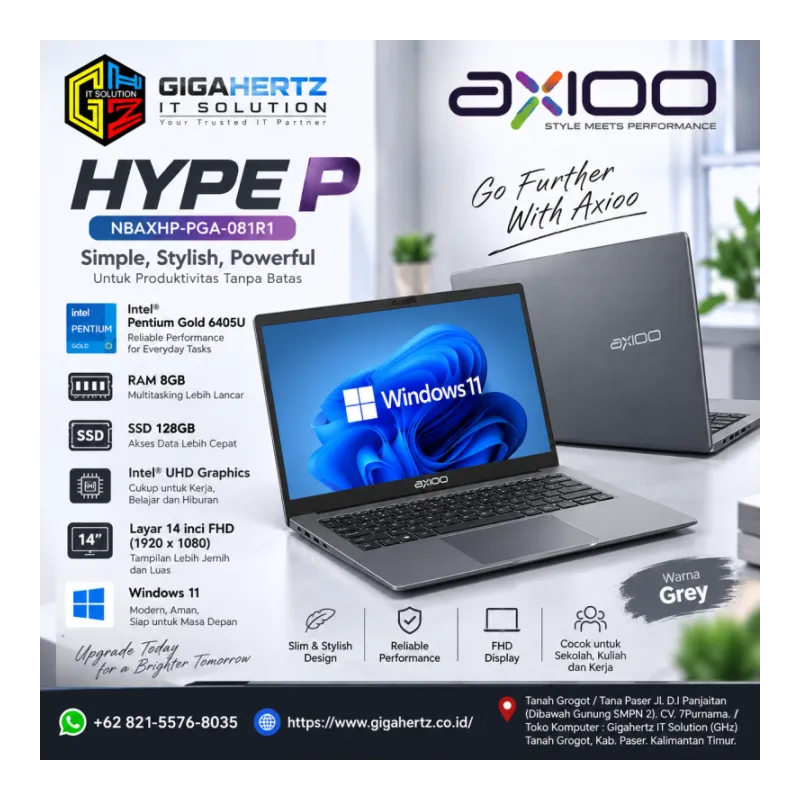 Axioo Hype P NBAXHP-PGA-081R1