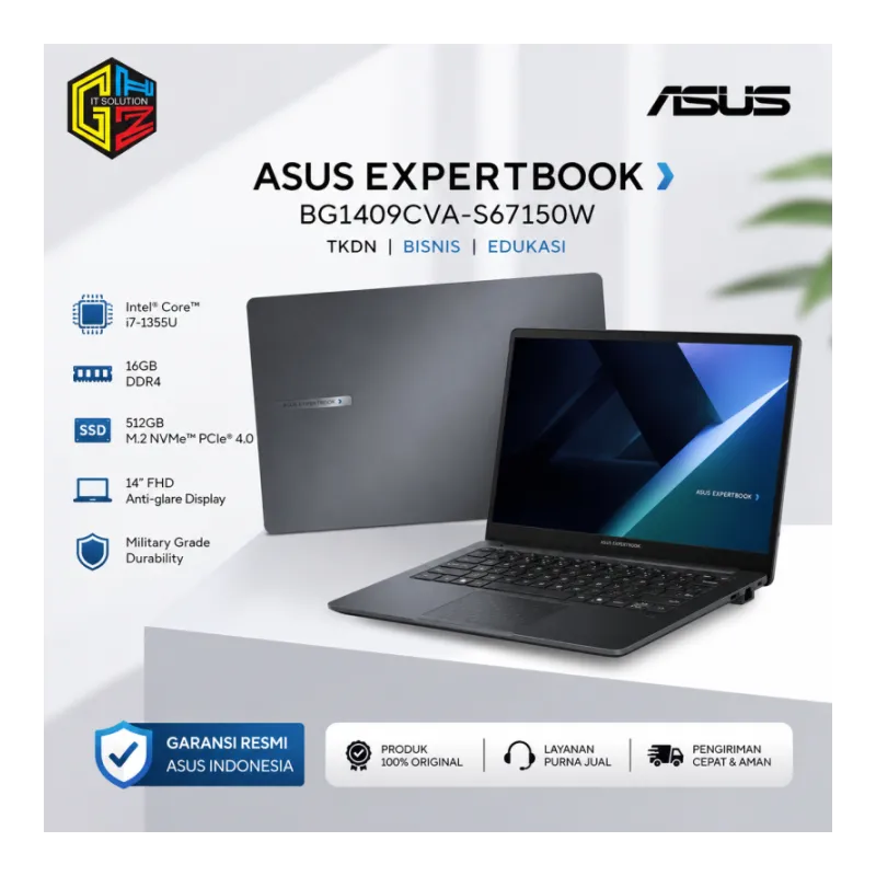 ASUS Notebook TKDN BG1409CVA i7 16GB 512GB