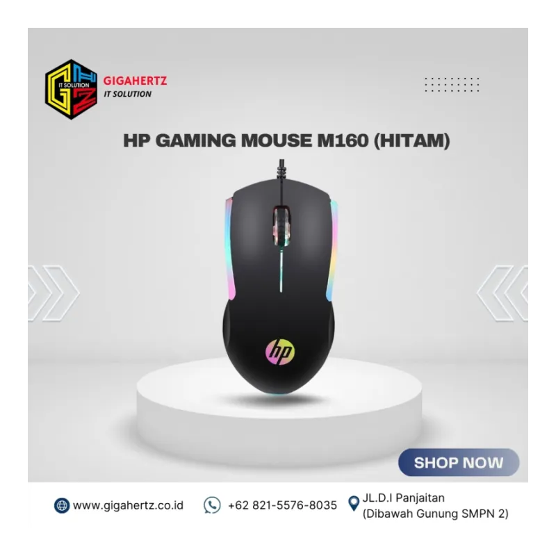 HP GAMING MOUSE M160 (HITAM)
