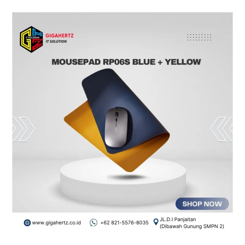 MOUSEPAD RP06S BLUE + YELLOW