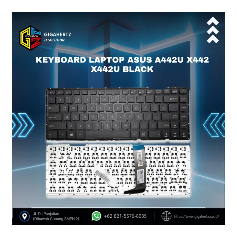 Keyboard LAPTOP Asus A442U X442 X442U Black