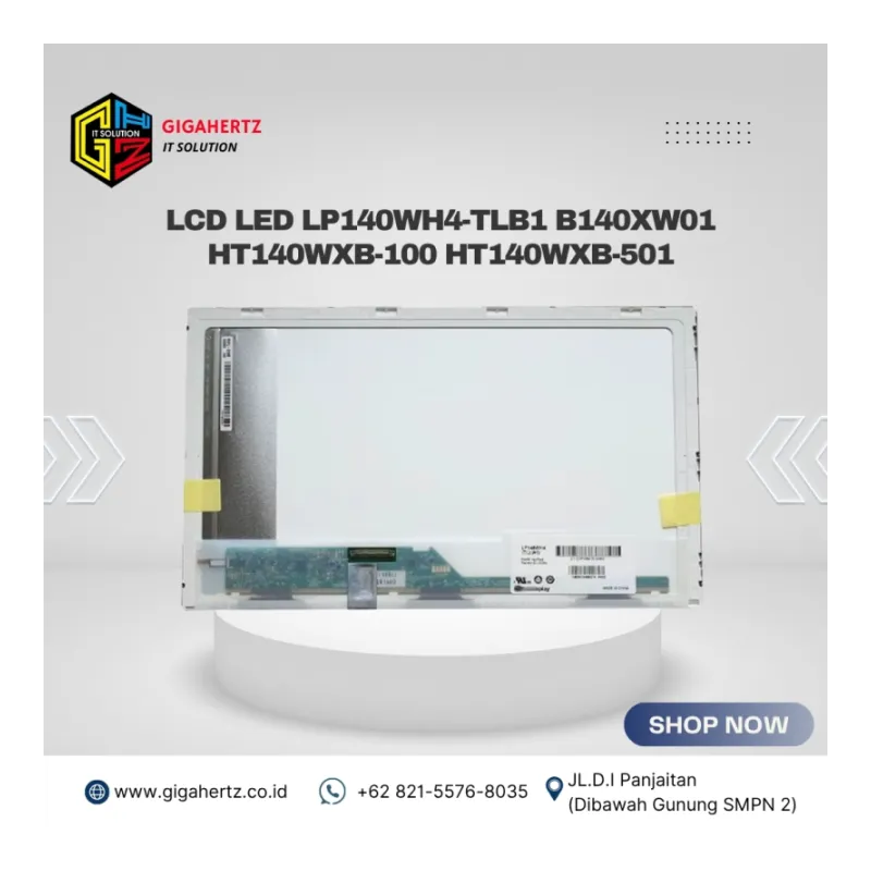 LCD LED LP140WH4-TLB1 B140XW01 HT140WXB-100 HT140WXB-501