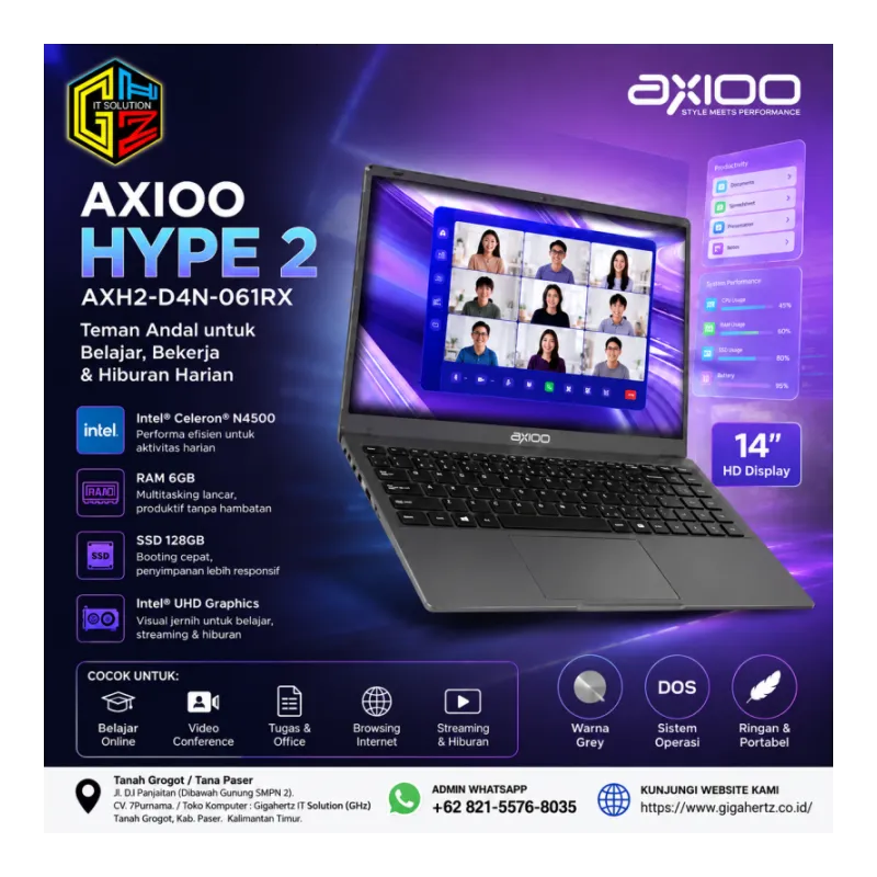 Axioo Hype 2 AXH2-D4N-061RX