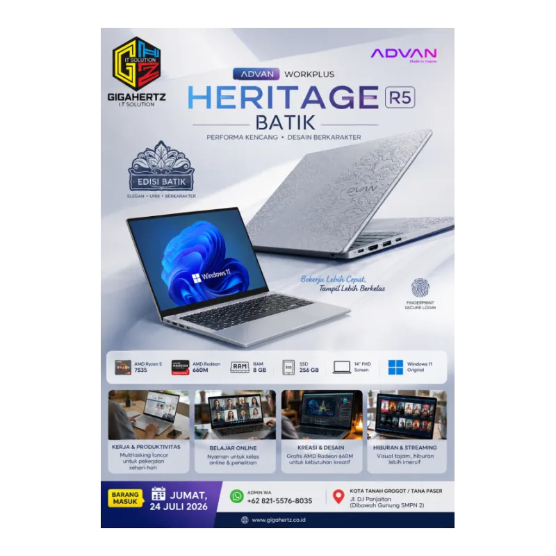ADVAN Workplus Heritage R5 Batik