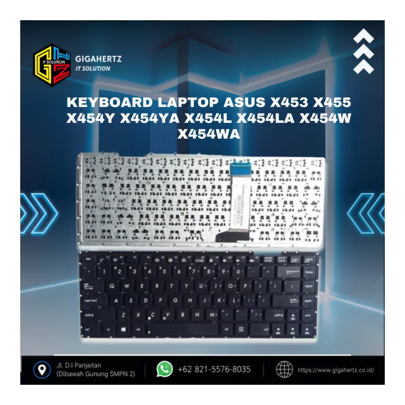 Keyboard Laptop Asus X453 X455 X454Y X454YA X454L X454LA X454W X454WA
