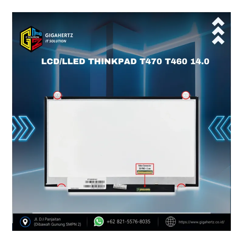 LCD/lLED THINKPAD T470 T460 14.0