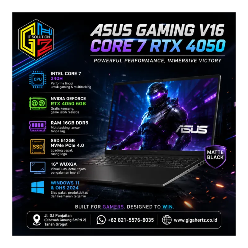 ASUS Gaming V16 Core 7 RTX 4050