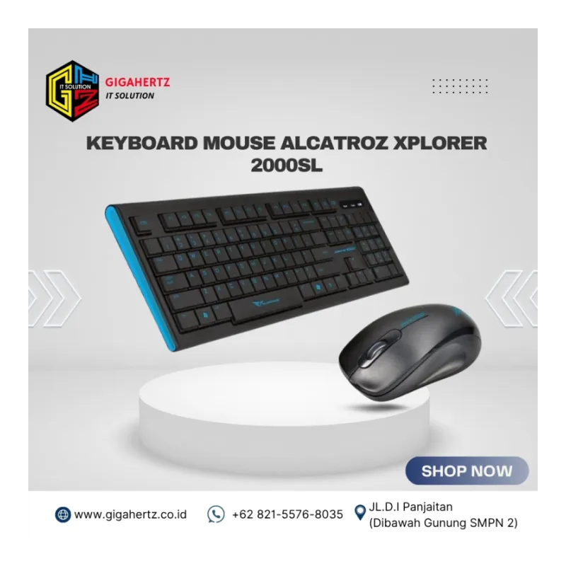KEYBOARD MOUSE ALCATROZ XPLORER 2000SL