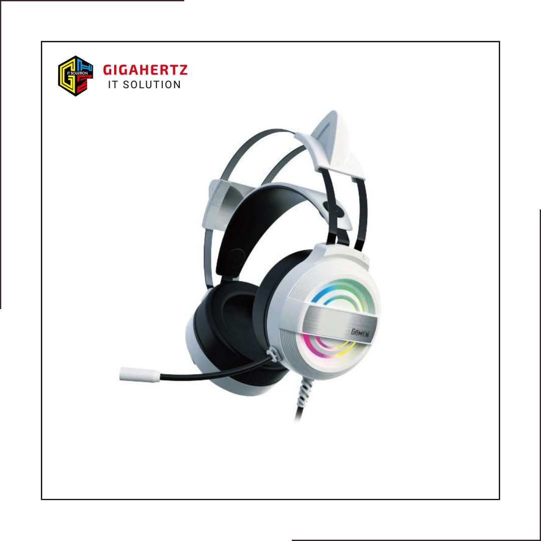 GAMEN GAMING HEADSETS GH1100 WHITE