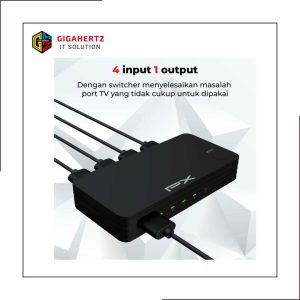 Switcher HDMI 4 Port 3D Full HD High Quality PXHD2-417 Remote Control