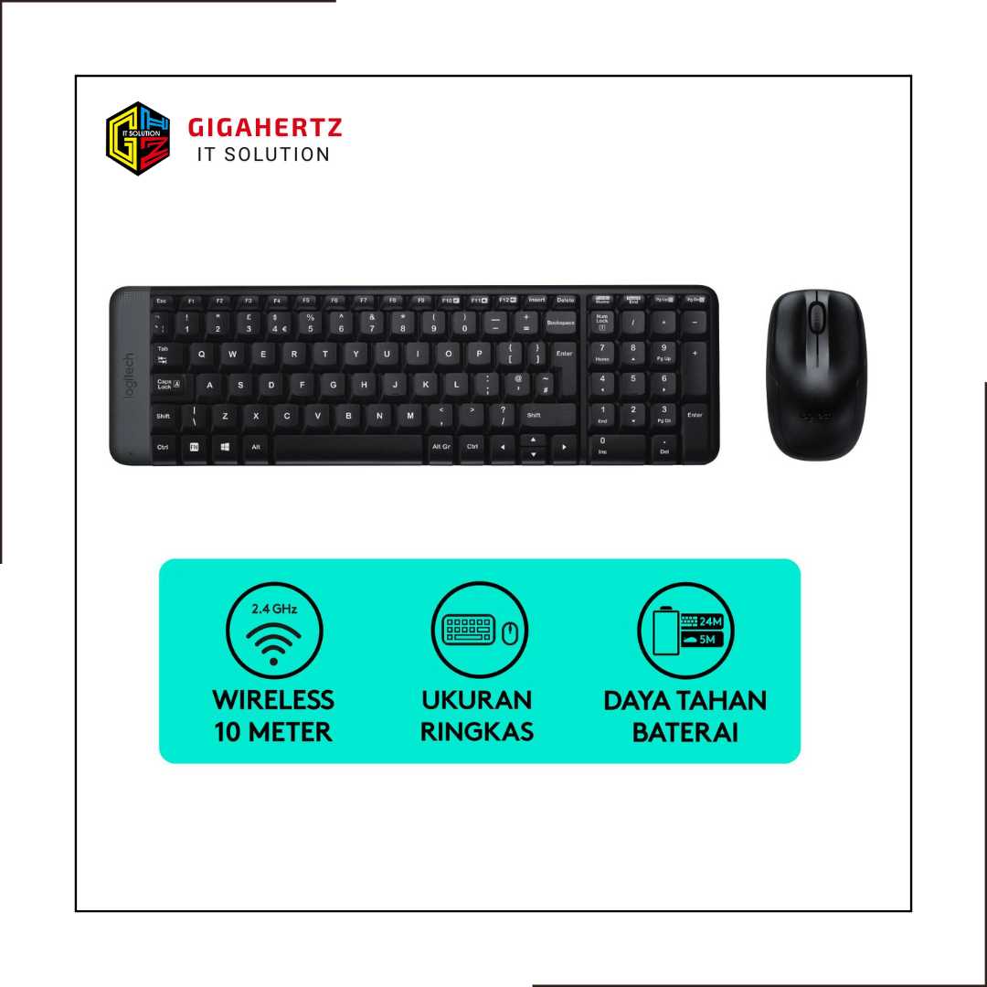 KEYBOARD, MOUSE WIRELESS MK220