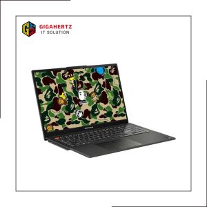 ASUS-CREATOR BAPE K5504VA-OLEDS912 INTEL CORE I9-13900H /16GB /SSD 1TB /INTEL IRISXE GRAPHIC /W11 /15,6" OLED 2,8K /INC MOUSE /OHS /SLEEVECASE - SILVER