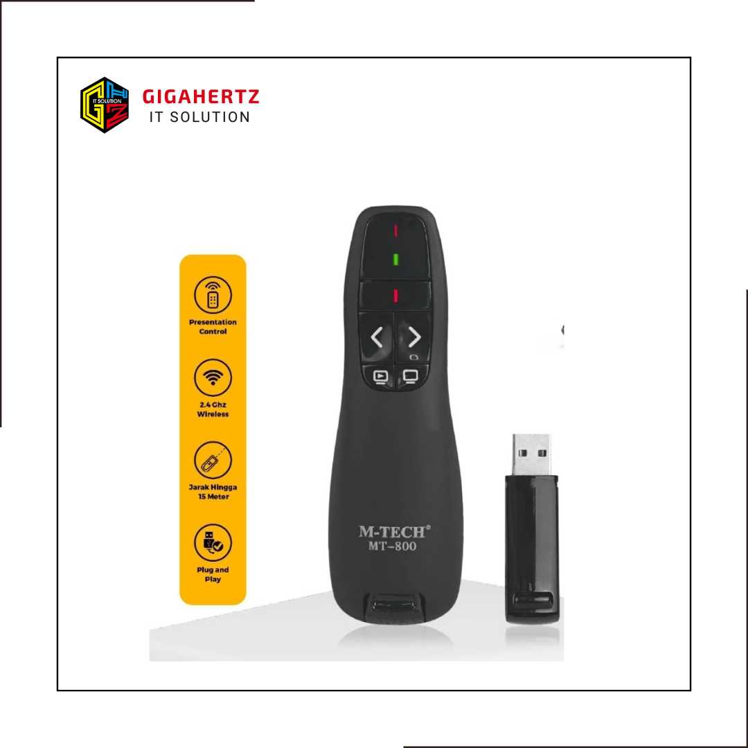 Laser Pointer Wireless Presenter MT-800