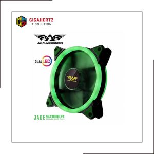 JADE SABER 12CM LED FAN GREEN