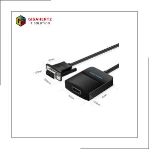 Vention ACN Adapter Converter VGA Male to HDMI Female