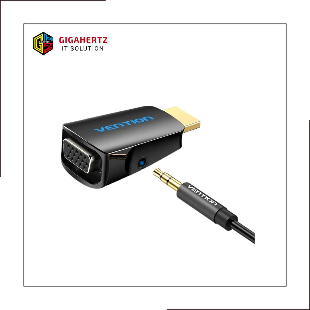 Vention Converter Hdmi To Vga With Audio 3.5mm Gender