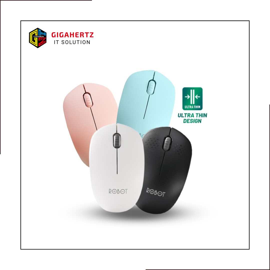 WIRELESS MOUSE ROBOT M210 GREEN