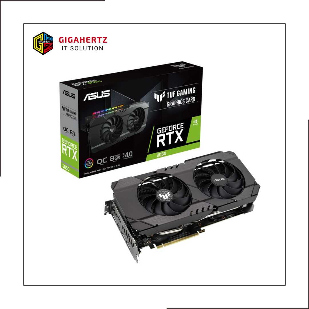 ASUS GEFORCE RTX3050 TUF 8GB OC GDDR6