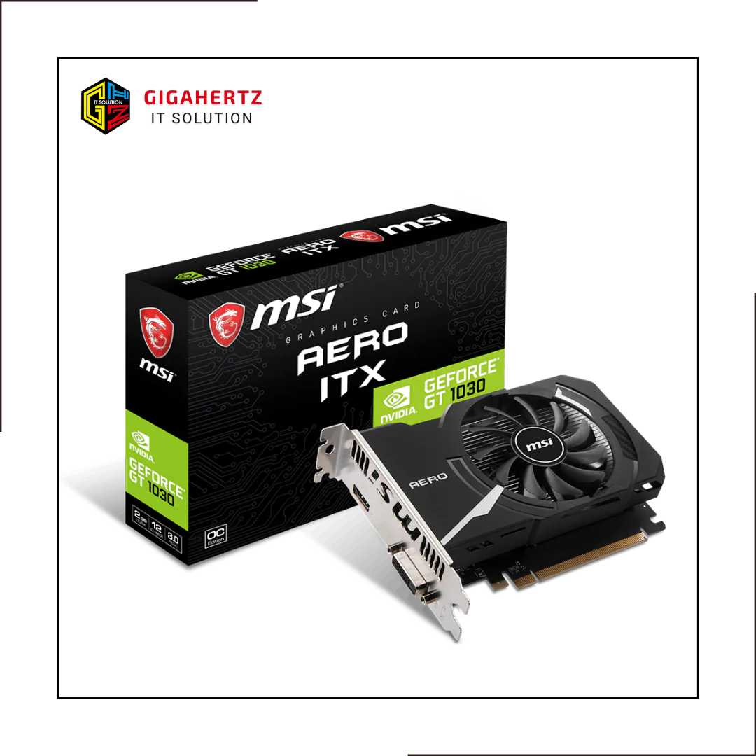 MSI GT1030 AERO ITX 2GB OC DDR4