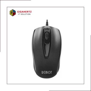 ROBOT M110 OFFICE WIRED MOUSE BLACK