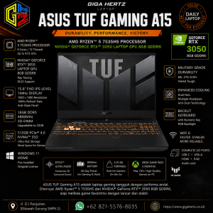 TUF Gaming A15 RTX3050 8GB