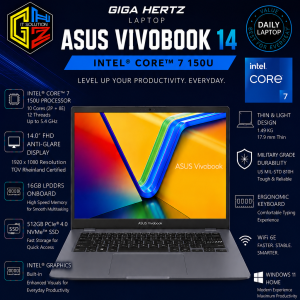Vivobook 14 Core 7 150U