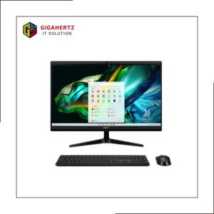 ACER AC22-1800 CORE i5 GEN 13 Processor Intel Core i5-13420H RAM 8GB SSD 512GB Layar 21.5” Full HD Windows 11 Home Office Home & Student 2024 Warna : Black