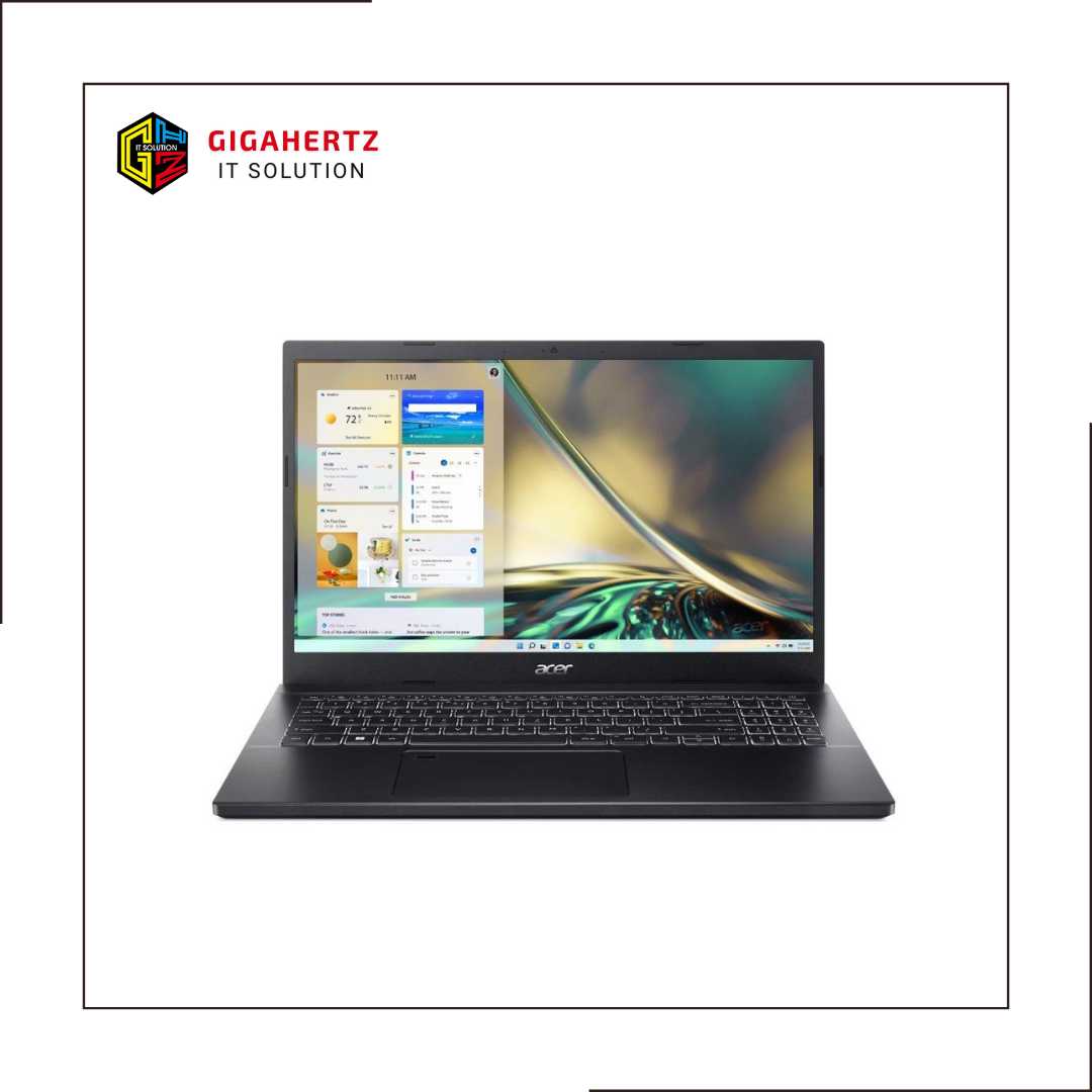 ACER GAMING ASPIRE 7 i5 RTX3050 6GB Intel Core i5-13420H RAM 16GB SSD 512GB NVMe RTX 3050 6GB Layar IPS 144Hz