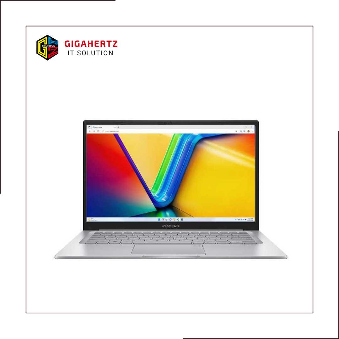 A1404VA-VIPS3824M/VIPS3825M/VIPS3826M (Intel Core i3-1315U / RAM 8GB DDR4 / SSD 256GB NVMe / Intel UHD Graphics / Backlit Keyboard + Fingerprint / Layar 14” IPS / Windows 11 + OHS 24 + M365) Warna : Blue / Terracotta / Silver